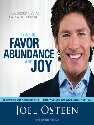 cover image of Living in Favor, Abundance and Joy
